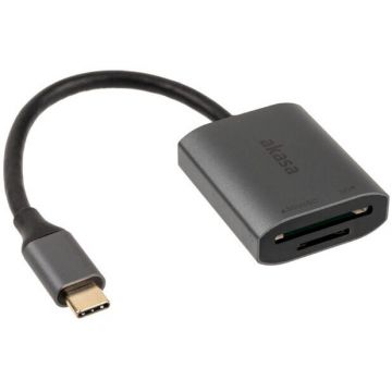 Card Reader USB 3.2 Gen1 Type-C Dual Gri