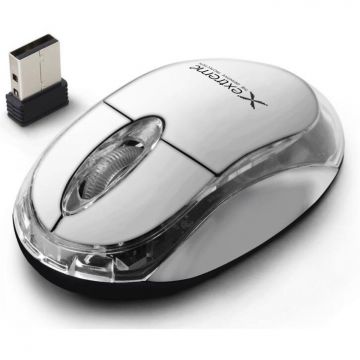 Extreme Mouse Extreme XM105W USB, Wireless, 1000 DPI, Alb