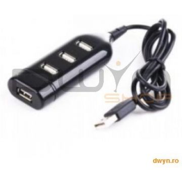 GEMBIRD Hub USB extern Gembird UHB-CT02, 4 porturi, USB 2.0