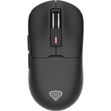 Genesis Mouse gaming wireless Gensesis Zircon 660, 12000 DPI, senzor optic Pixart PAW3311, USB, iluminare RGB, switch mecanic Huano Purple 90M, Negru