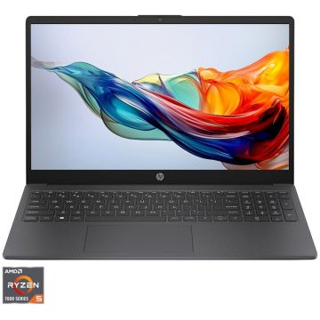 HP Laptop HP 15-fc0048nq, AMD Ryzen™ 7 5825U, 15.6 inch, RAM 16 GB, SSD 1 TB, AMD Radeon™ Graphics, No OS, Gri