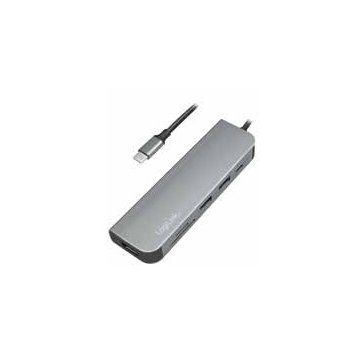 Hub USB UA0343 3x USB 3.2 gen 1 Grey