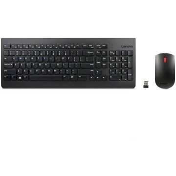 Lenovo Kit mouse + tastatura Lenovo 510, Wireless, Negru