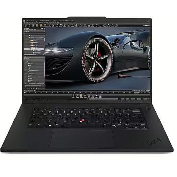 Lenovo Laptop Lenovo ThinkPad P1 Gen 7, Intel Core Ultra 7 165H, 16inch, RAM 32GB, SSD 1TB, nVidia GeForce RTX 4060 8GB, Windows 11 Pro, Negru