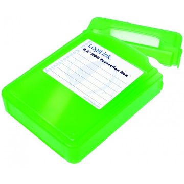 logilink LOGILINK - Cutie protectie pentru HDD 3.5'' green