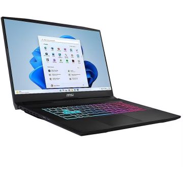 MSI Laptop MSI Katana 17 HX B14WGK-036XPL, Intel Core i7-14650HX, 17.3 inch, RAM 16 GB, SSD 1 TB, GeForce RTX 5070, Windows 11, Negru