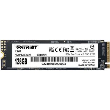 Patriot SSD Patriot Memory P320, 128 GB, M.2, PCI Express 3.0, NVMe