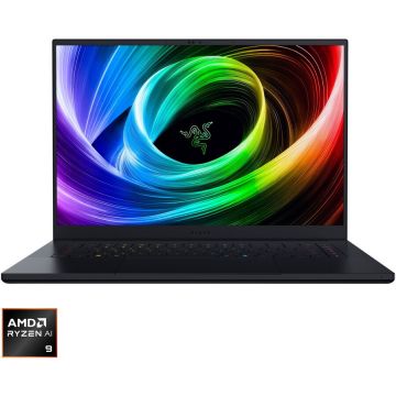 Razer Laptop Razer Blade 16, AMD Ryzen AI 9 365, 16 inch, RAM 16 GB, SSD 1 TB, RTX 5060, Windows 11 Home, Negru