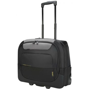 Targus Troller Laptop Targus CityGear, 17.3 inch, Sistem de protectie Dome, compartimente organizare, Negru