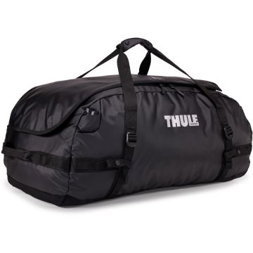 Thule Geanta Thule Chasm 90L, Impermeabila, Negru, Material Poliester 900D Reciclat, 420 x 740 x 335 mm