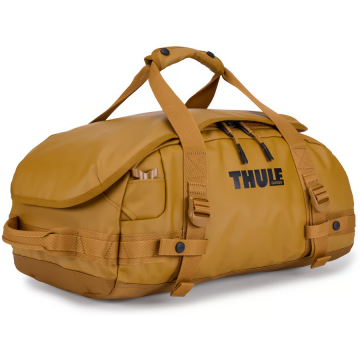 Thule Geanta Thule Chasm, Capacitate 30L, Impermeabila, Material rezistent din Poliester 900D Reciclat, Maro