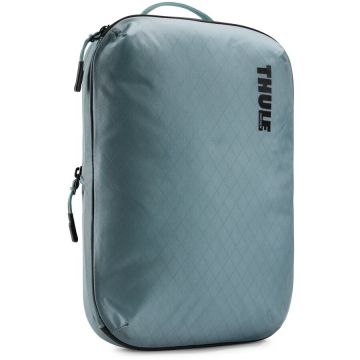 Thule Organizator Thule Compression Packing Cube Medium, pentru bagaje, Nylon, 230 x 340 x 30 mm, Gri