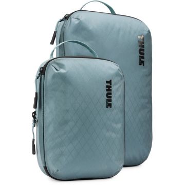 Thule Set Organizator Thule Compression Cube Set, Nylon, Set 2 piese (S+M), Gri