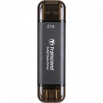 Transcend SSD extern, Transcend, 2TB, NAND, Negru