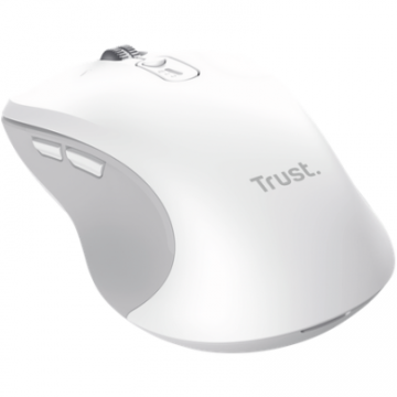 Trust Mouse wireless Trust Ferro Hyperscroll, 3200 DPI, USB, material ABS, Alb