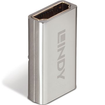 Adaptor LINDY 1x HDMI 2.1 Female - 1x HDMI 2.1 Female, gri