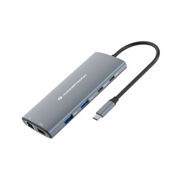 Conceptronic USB-C 10-in-1, 100W