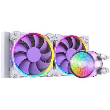 Cooler CPU ID-Cooling Pinkflow 240 Diamond Purple ARGB