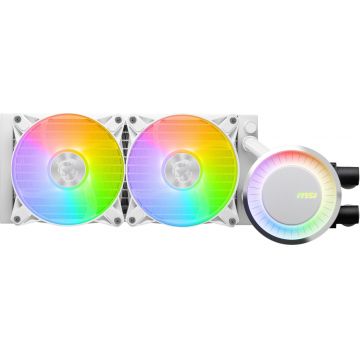 Cooler CPU MSI MAG CoreLiquid E240 White