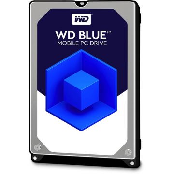 Hard disk WD Blue, 2TB, SATA-III, 5400 RPM, cache 128MB, 7 mm