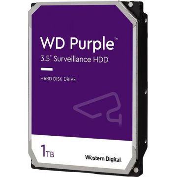 Hard disk WD Purple 1TB SATA-III 64MB