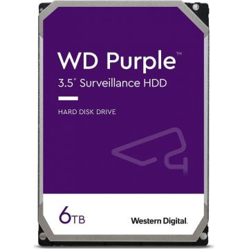 Hard disk WD Purple 6TB SATA-III 5400RPM 256MB