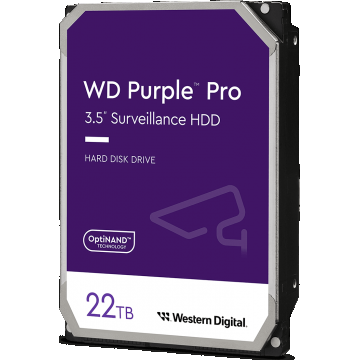 Hard disk WD Purple Pro 22TB SATA-III 7200RPM 512MB