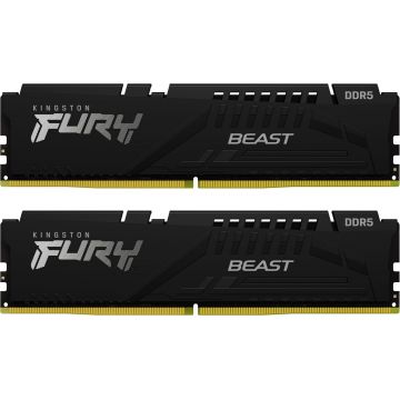 Memorie Kingston FURY Beast 64GB DDR5 6000MHz CL36 Dual Channel Kit