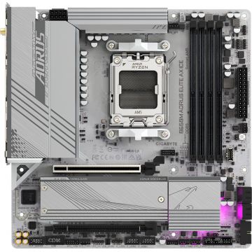 Placa de baza GIGABYTE B650M AORUS ELITE AX ICE