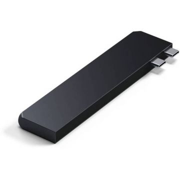 Satechi PRO HUB SLIM, 1x USB4, 1x HDMI, 2x USB, 1xUSB-C, Midnight Black
