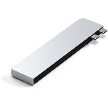 Satechi PRO HUB SLIM, 1x USB4, 1x HDMI, 2x USB, 1xUSB-C, Silver