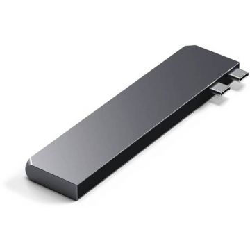 Satechi PRO HUB SLIM, 1x USB4, 1x HDMI, 2x USB, 1xUSB-C, Space Grey