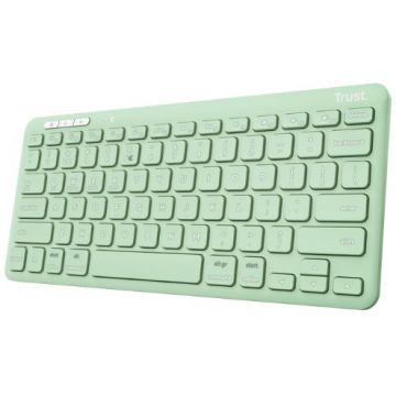 Tastatura Trust Lyra Compact Wireless Green