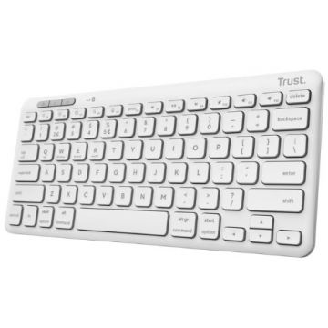 Tastatura Trust Lyra Compact Wireless White