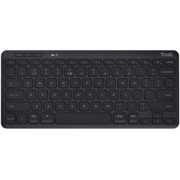 Tastatura Trust Lyra Wireless & Bluetooth Black