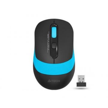 A4tech Mouse Optic A4TECH FG10, USB Wireless, Black-Blue