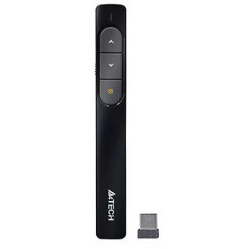 A4tech Prezentator si pointer laser wireless A4tech LP15B, 2.4 Ghz, Negru