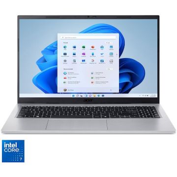 Acer Laptop Acer Aspire Go 15 AG15-72P-70CR, Procesor Intel® Core™ 7 150U, Display 15.6 FullHD IPS, RAM 32GB DDR4, 1TB SSD, Placa video Intel® Graphics, Windows 11 Home, Silver