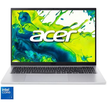 Acer Laptop Acer Aspire Go 16 AG16-71P-706B, Procesor Intel® Core™ 7  150U, Display 16 WUXGA IPS 120 Ghz, RAM 16GB DDR5, 1TB SSD, Placa video Intel® Graphics, No OS, Silver