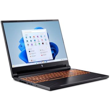Acer Laptop Acer Nitro V 16, Procesor AMD Ryzen 5 8645HS, Display 16 WUXGA, RAM 16GB, SSD 1TB, Placa video NVIDIA RTX 4050 6GB, Windows 11 Home, Negru