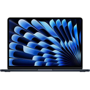 Apple Laptop Apple Macbook Air 13, Apple M4, 13.6 inch, RAM 24 GB, SSD 1 TB, macOS Sequoia, Albastru inchis