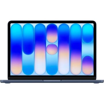 Apple Laptop Apple MacBook Neo 13 inch, Retina, procesor Apple A18 Pro 6 nuclee CPU, 5 nuclee GPU, 16 nuclee NeuralEngine, 8GB RAM, 256GB SSD, Tastatura Internationala, Manual RO, MacOS, Indigo
