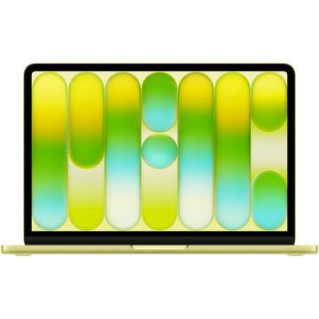Apple Laptop Apple MacBook Neo 13 inch, Retina, procesor Apple A18 Pro 6 nuclee CPU, 5 nuclee GPU, 16 nuclee NeuralEngine, 8GB RAM, 256GB SSD, Tastatura Internationala, Manual RO, MacOS, Verde
