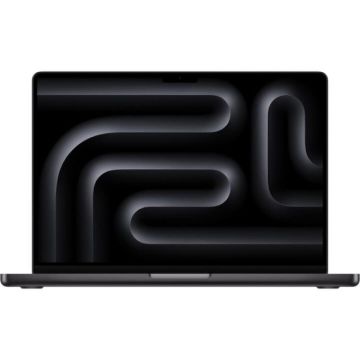 Apple Laptop Apple MacBook Pro 14.2 inch, Liquid Retina XDR Nano Texture, procesor Apple M5 Max 18-core, RAM 48GB, SSD 2TB, Apple M5 Max 40-core Graphics, Tastatura internationala, MacOS, Negru