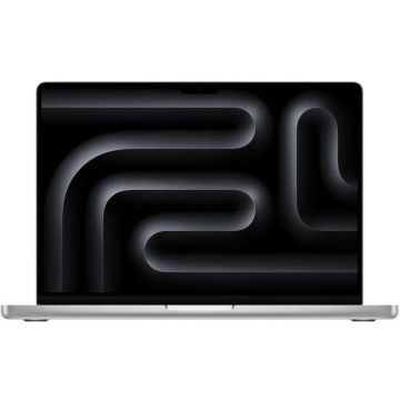 Apple Laptop Apple MacBook Pro 14.2 inch, Liquid Retina XDR, Procesor Apple M5 Pro 18-core CPU / 20-core GPU, 24GB RAM, 1TB SSD, Tastatura internationala, MacOS, Argintiu