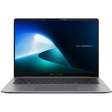 Asus Laptop ASUS ExpertBook P5 P5405CSA-NZ1251X, Intel Core Ultra 7 258V, 14 inch, RAM 32GB, SSD 512GB, Intel Arc 140V, Windows 11 Pro, Gri