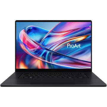 Asus Laptop ASUS ProArt P16 H7606WX-SE057X, AMD Ryzen AI 9 HX 370, 16 inch Touch, RAM 64GB, SSD 2 x 2TB, nVidia GeForce RTX 5090 24GB, Windows 11 Pro, Negru