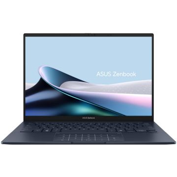 Asus Laptop ASUS ROG Zenbook 14 AX3405CA-ST531W, Intel Core Ultra 5 225H, 14 inch, RAM 16GB, SSD 1TB, Intel Arc 130T, Windows 11, Albastru