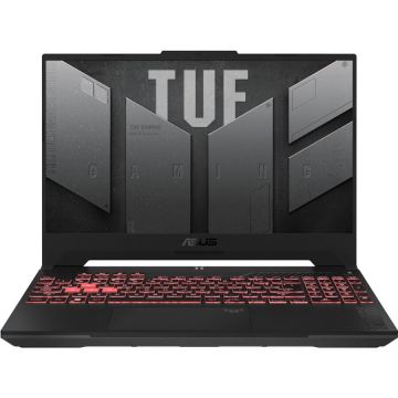 Asus Laptop ASUS TUF Gaming A17 FA707NUG-HX163, AMD Ryzen 7 7445HS, 17.3 inch, RAM 16GB, SSD 2TB, NVIDIA GeForce RTX 4050 6GB, No OS, Gri