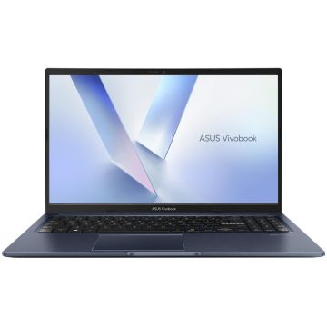Asus Laptop ASUS Vivobook 15 M1502NAQ-BQ159, AMD Ryzen 7 170, 15.6 inch, RAM 8GB, SSD 1TB, AMD Radeon 680M, No OS, Albastru